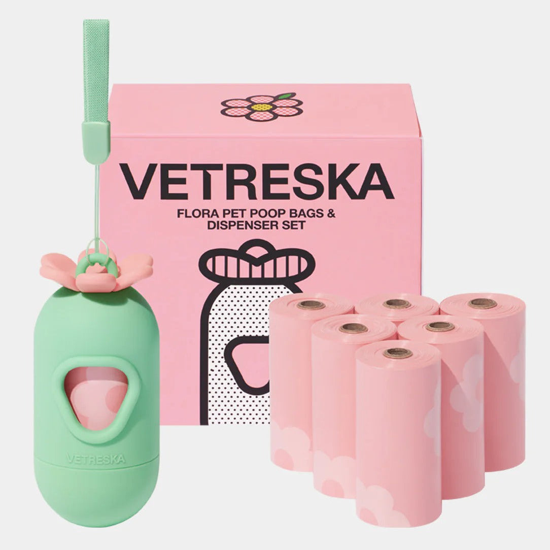 Flora Poop Bags & Dispenser – Vetreska Thailand