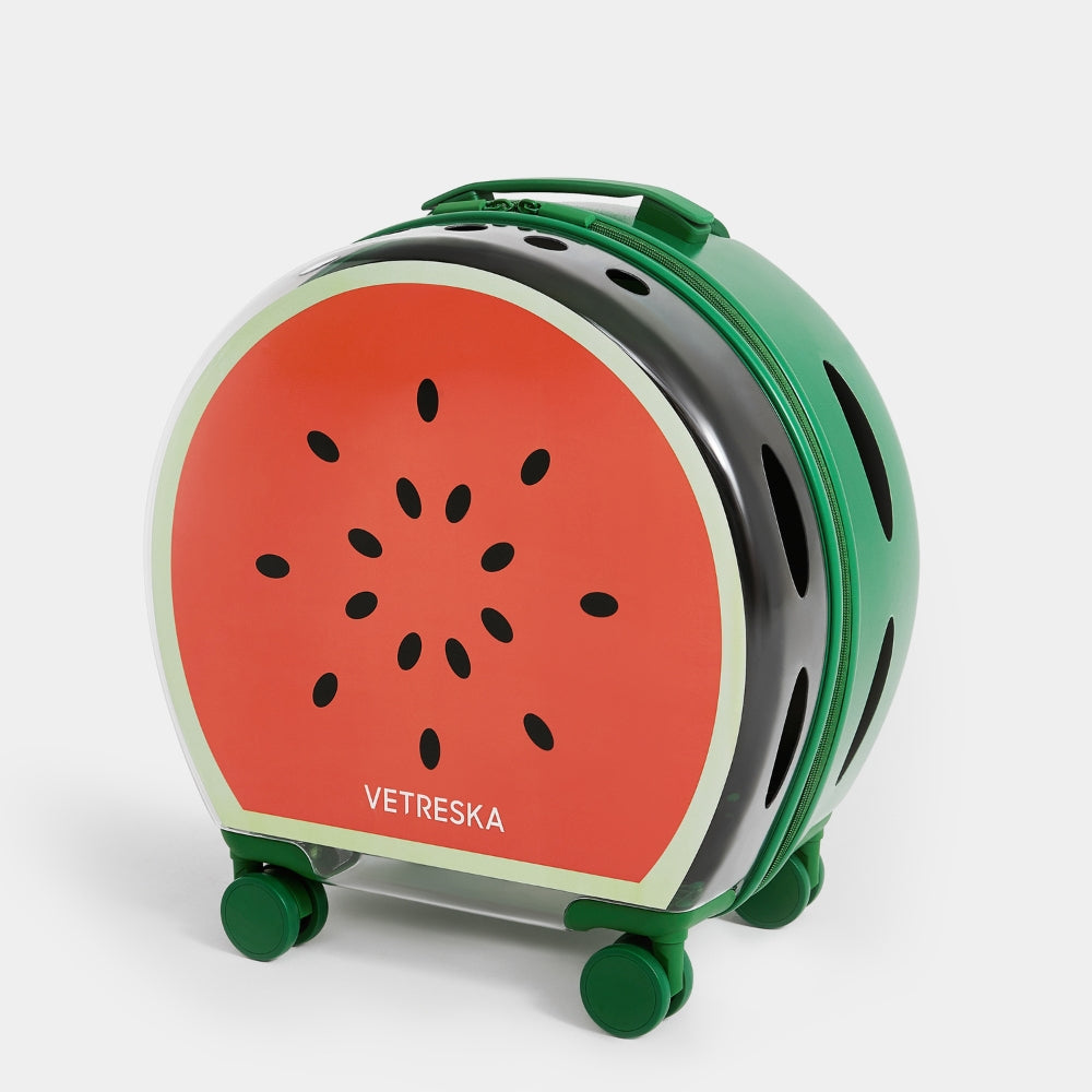 Bubble Pet Carrier (Green Color Block)