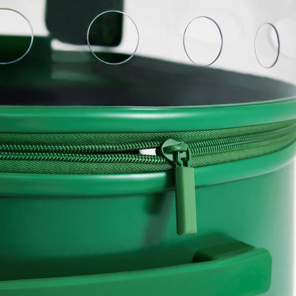 Bubble Pet Carrier (Green Color Block)