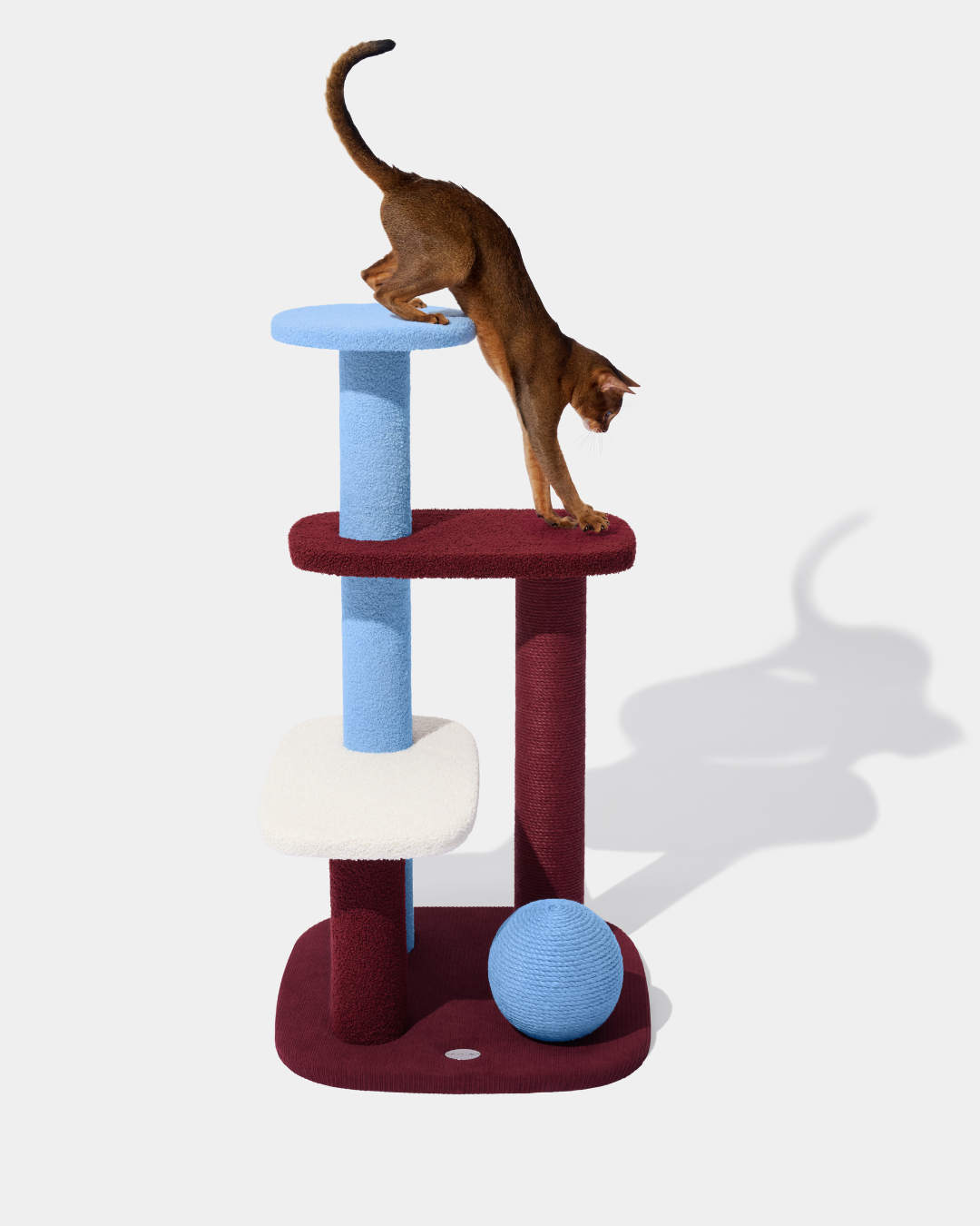 Mist and Merlot Cat Climber