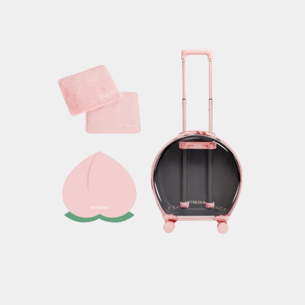 Bubble Pet Carrier (Pink Color Block)
