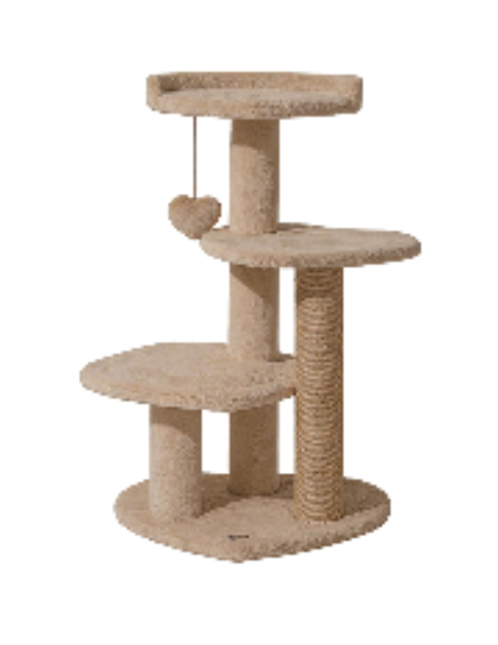 Hearts & Hues Cat Climber - 4 Platform