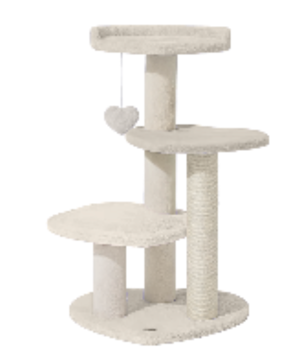 Hearts & Hues Cat Climber - 4 Platform