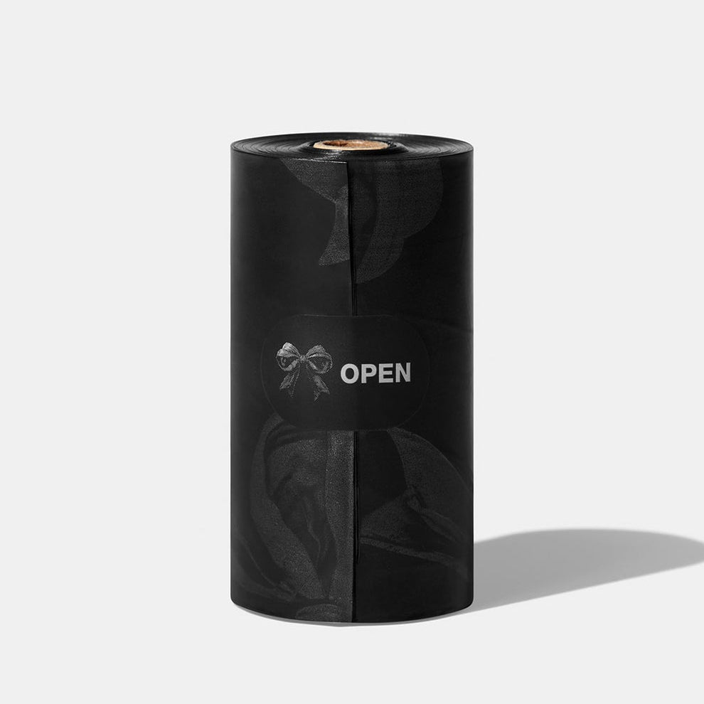 Bow De Noir Pet Poop Bags & Dispenser Set