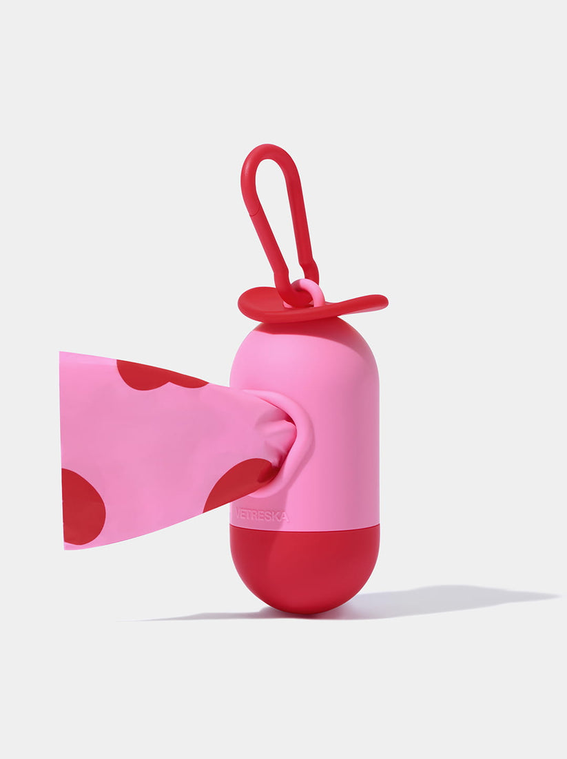 Crush & Blush Pet Poop Bags & Dispenser