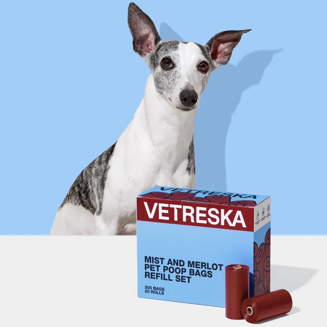 Mist and Merlot Pet Poop Bags & Dispenser