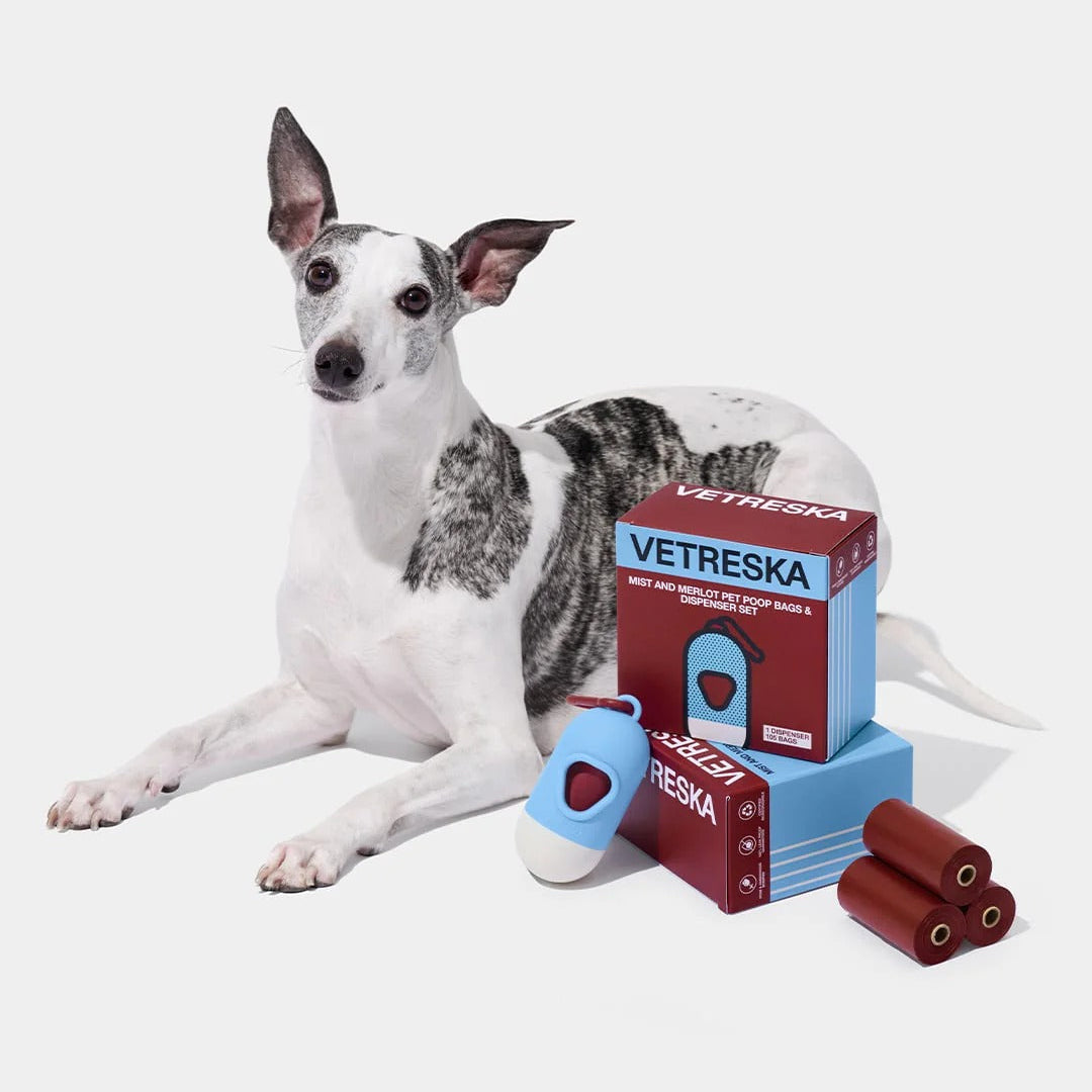 Mist and Merlot Pet Poop Bags & Dispenser