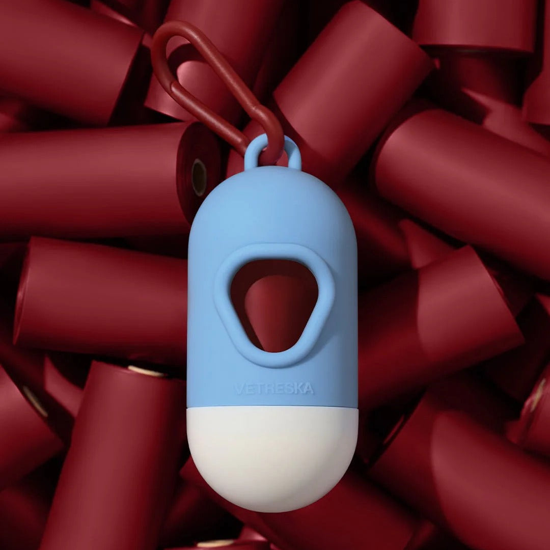 Mist and Merlot Pet Poop Bags & Dispenser