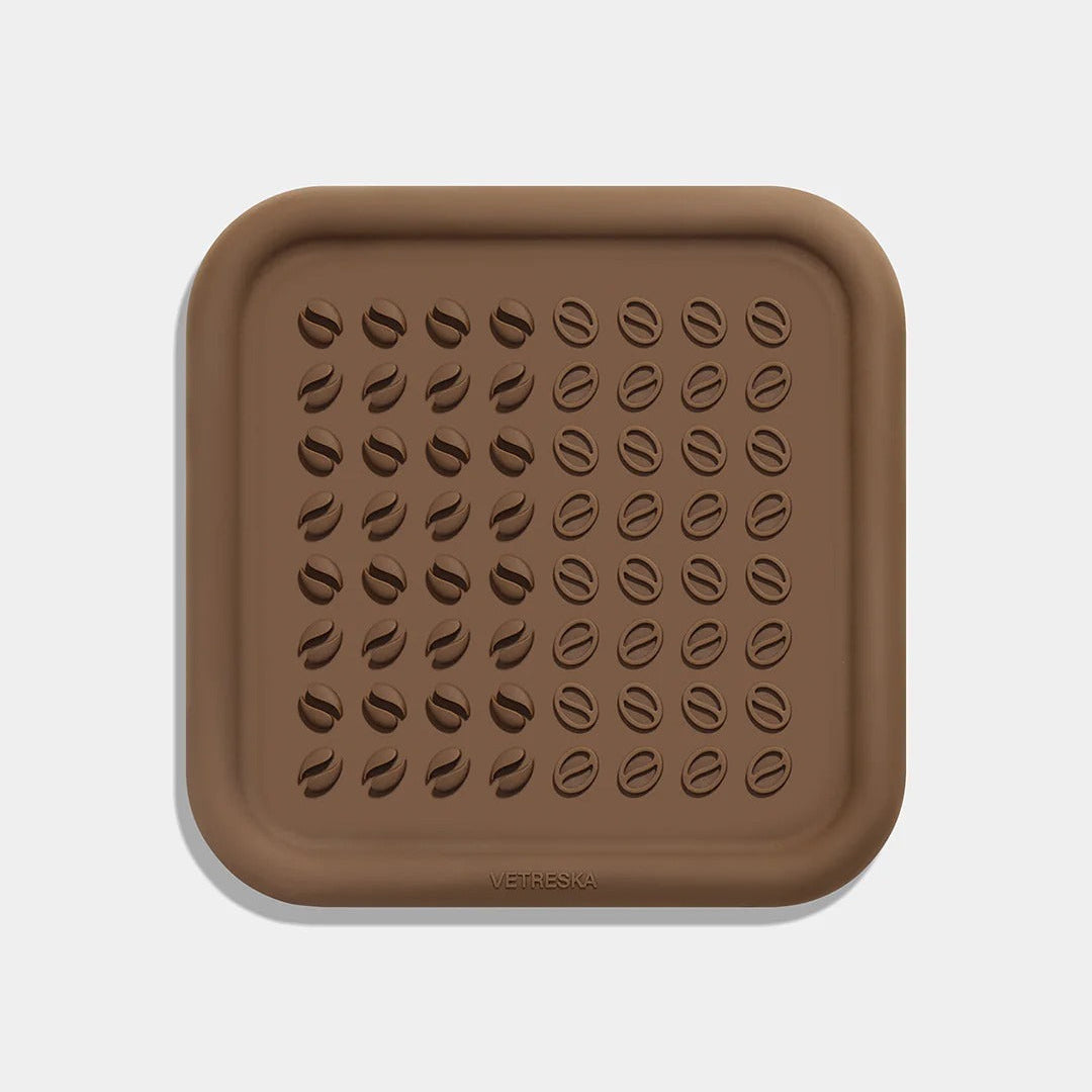 Coffee Silicone Pet Licking Mat