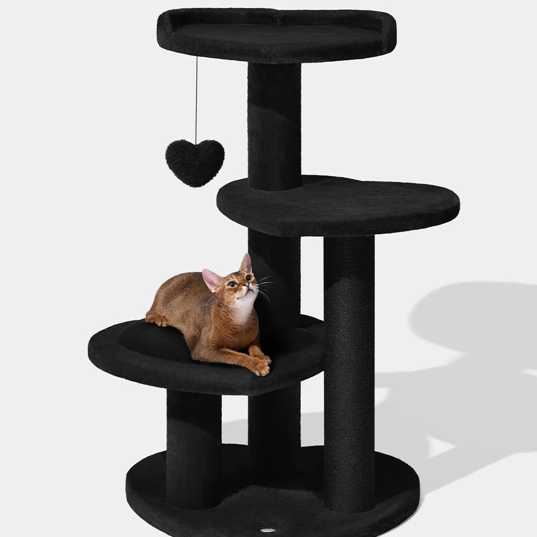 Heartpurrnoir Cat Climber (4 Platform)