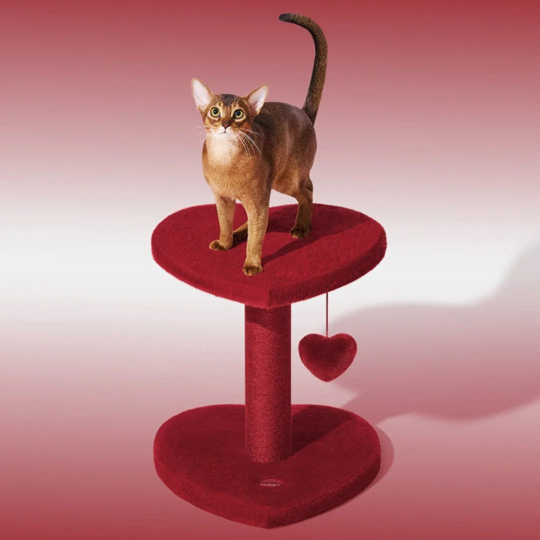 Heartpurrouge Cat Climber (2 Platform)