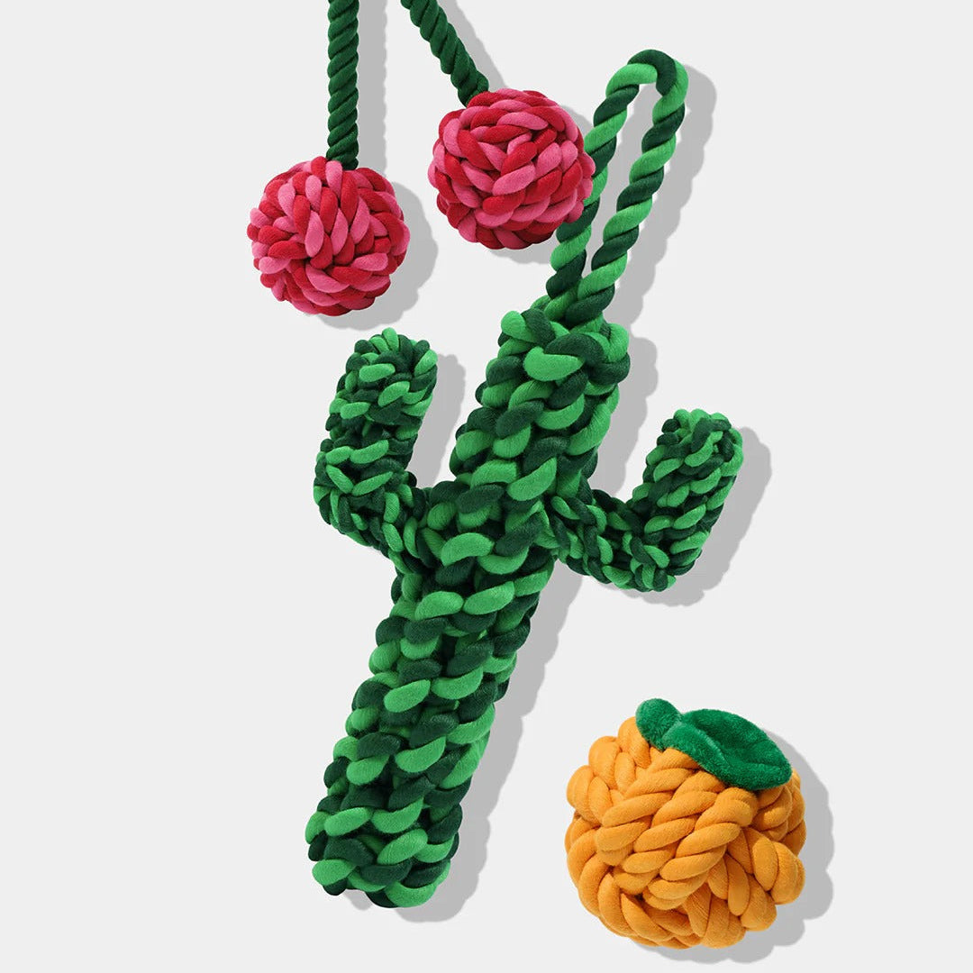 Cherry Knot Rope Toy