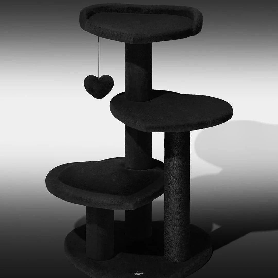 Heartpurrnoir Cat Climber (4 Platform)