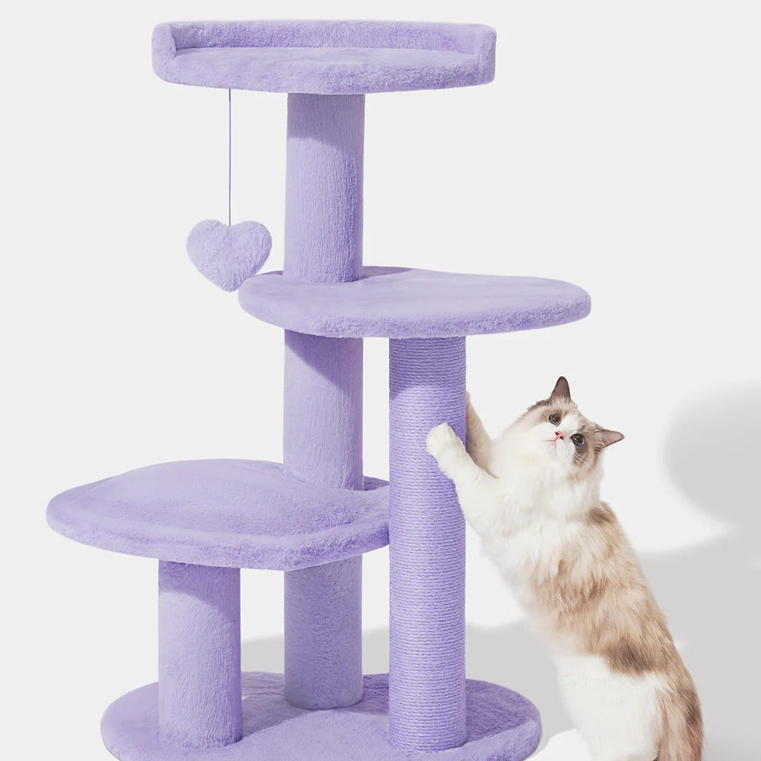 Heartpurrple Cat Climber (4 Platform)