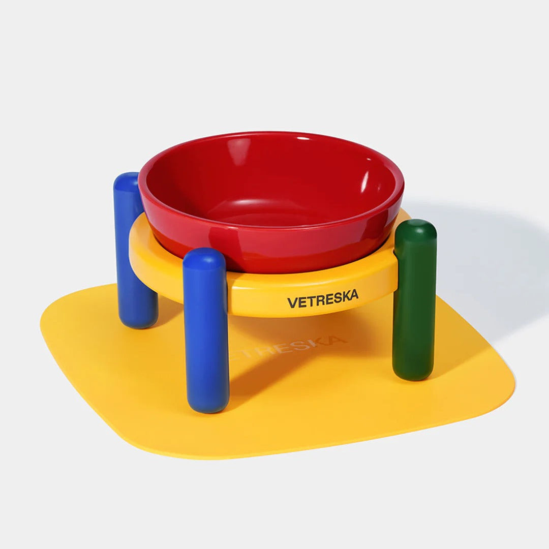 Chroma Pet Bowl & Mat Set