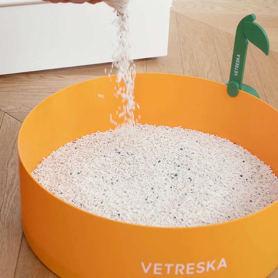 Tangerine Cat Litter Box