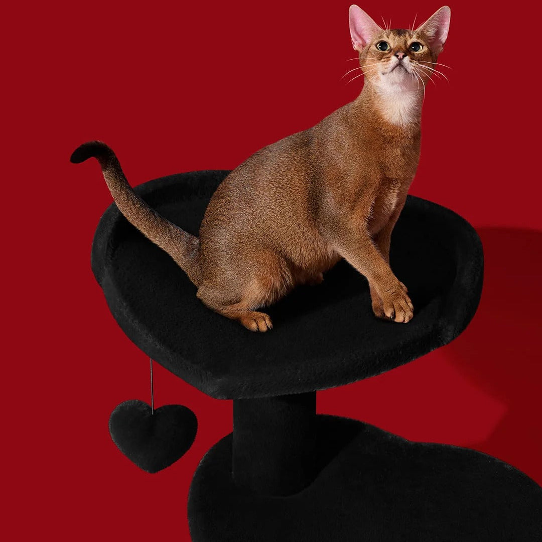 Heartpurrnoir Cat Climber (4 Platform)