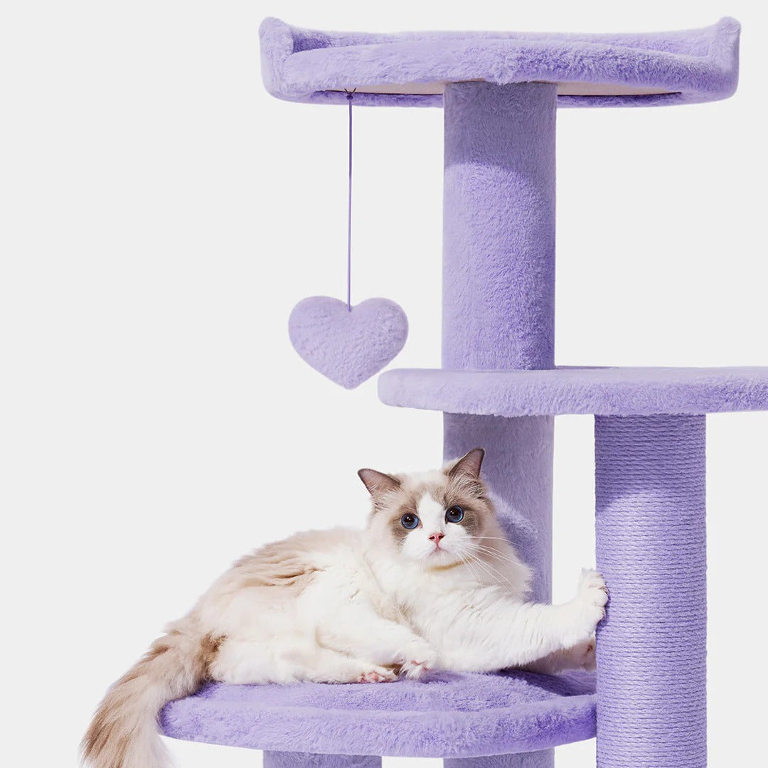 Heartpurrple Cat Climber (4 Platform)