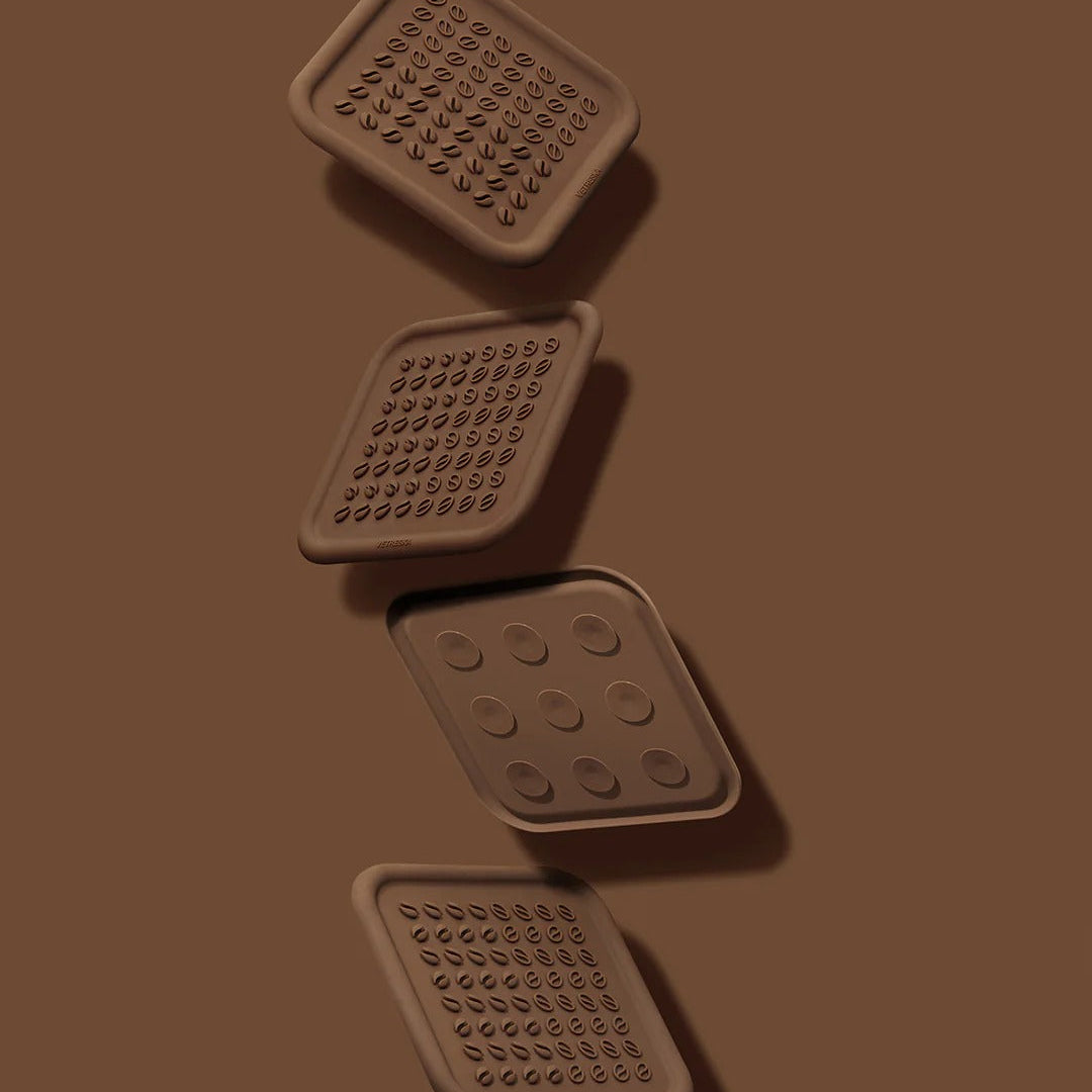 Coffee Silicone Pet Licking Mat