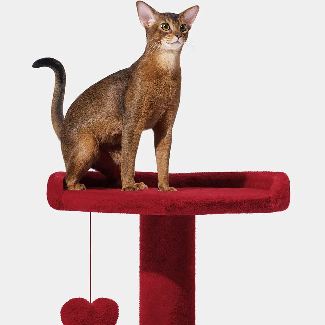 Heartpurrouge Cat Climber (4 Platform)