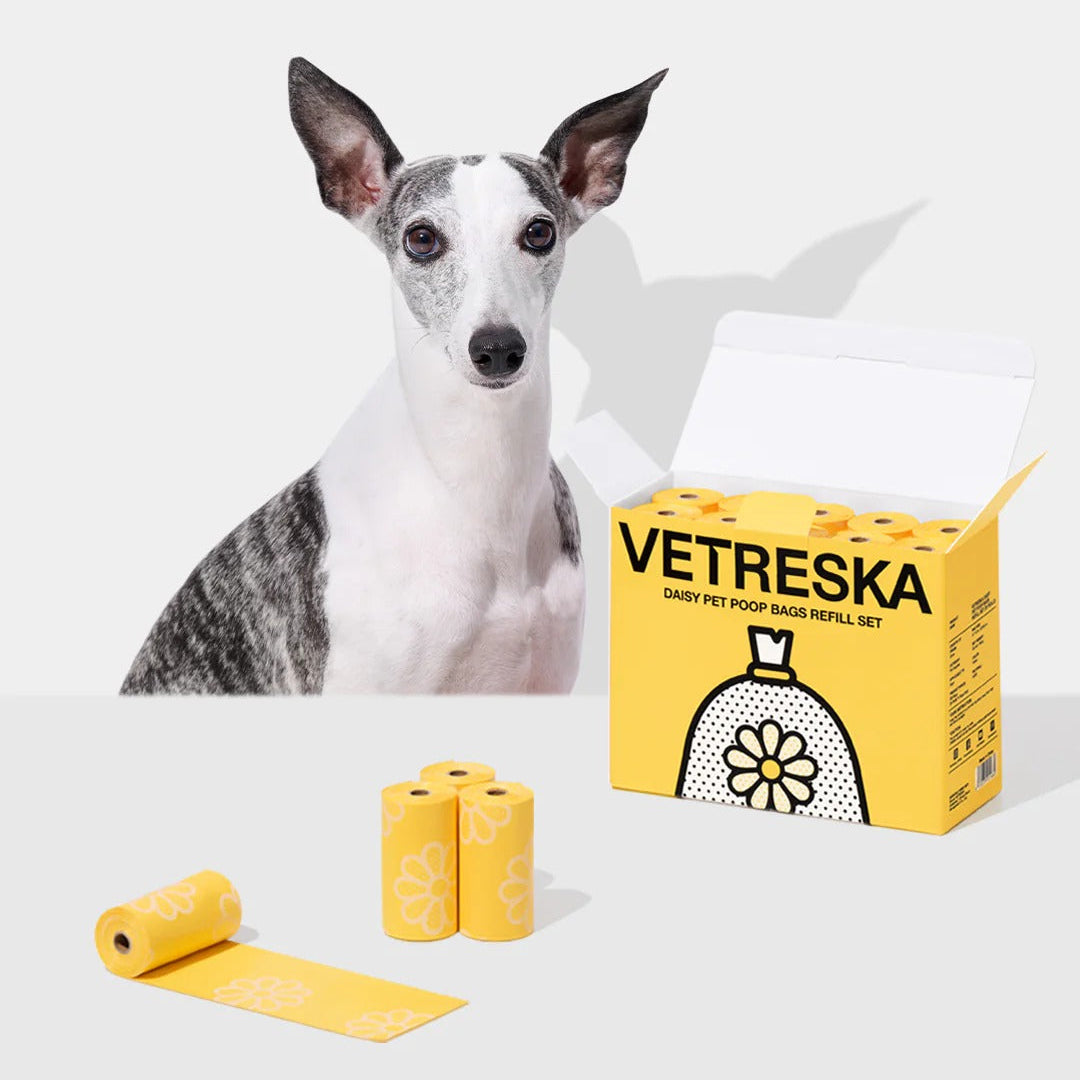 Daisy Poop Bags & Dispenser