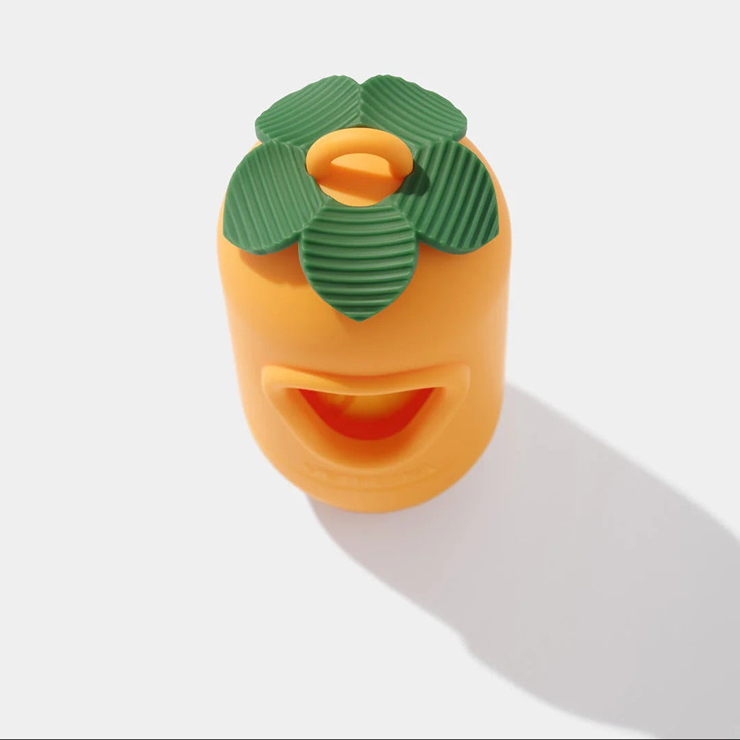 Tangerine Poop Bag & Dispenser