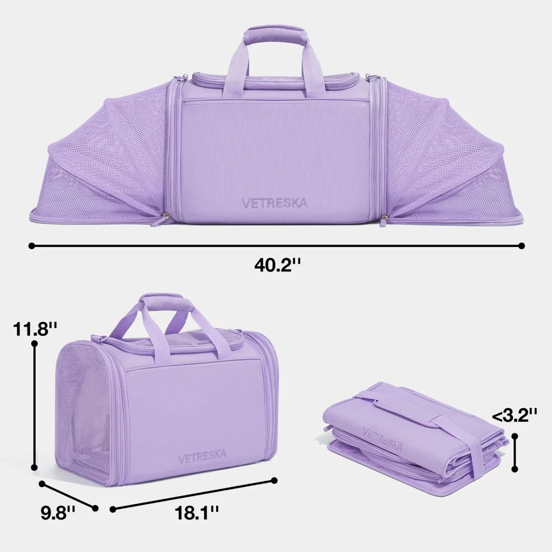 Violet Voyage Pet Carrier