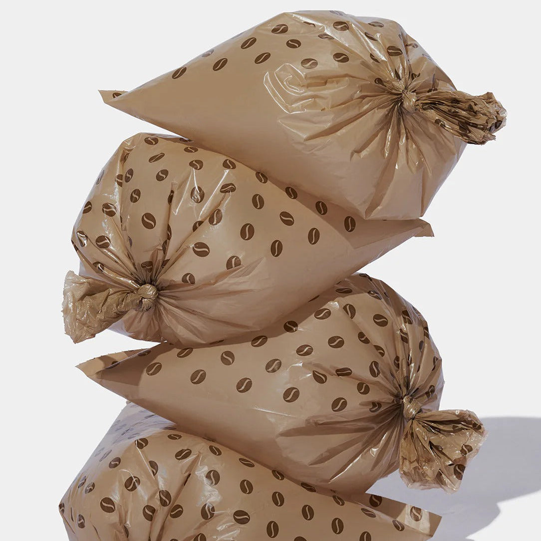 Coffee Poop Bags & Dispenser