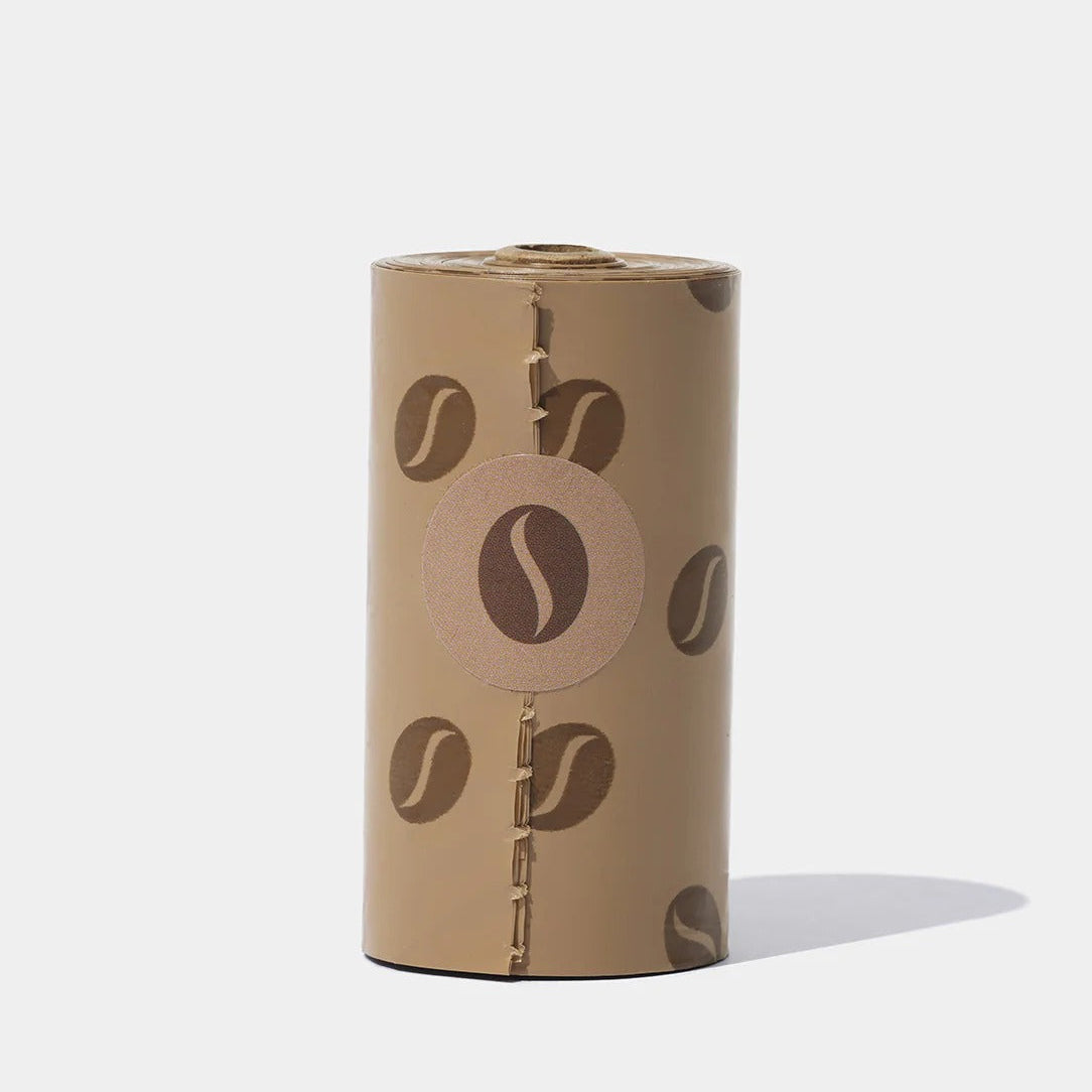Coffee Poop Bags & Dispenser