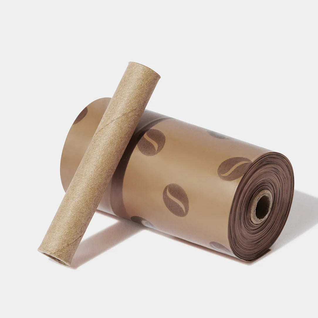 Coffee Poop Bags & Dispenser