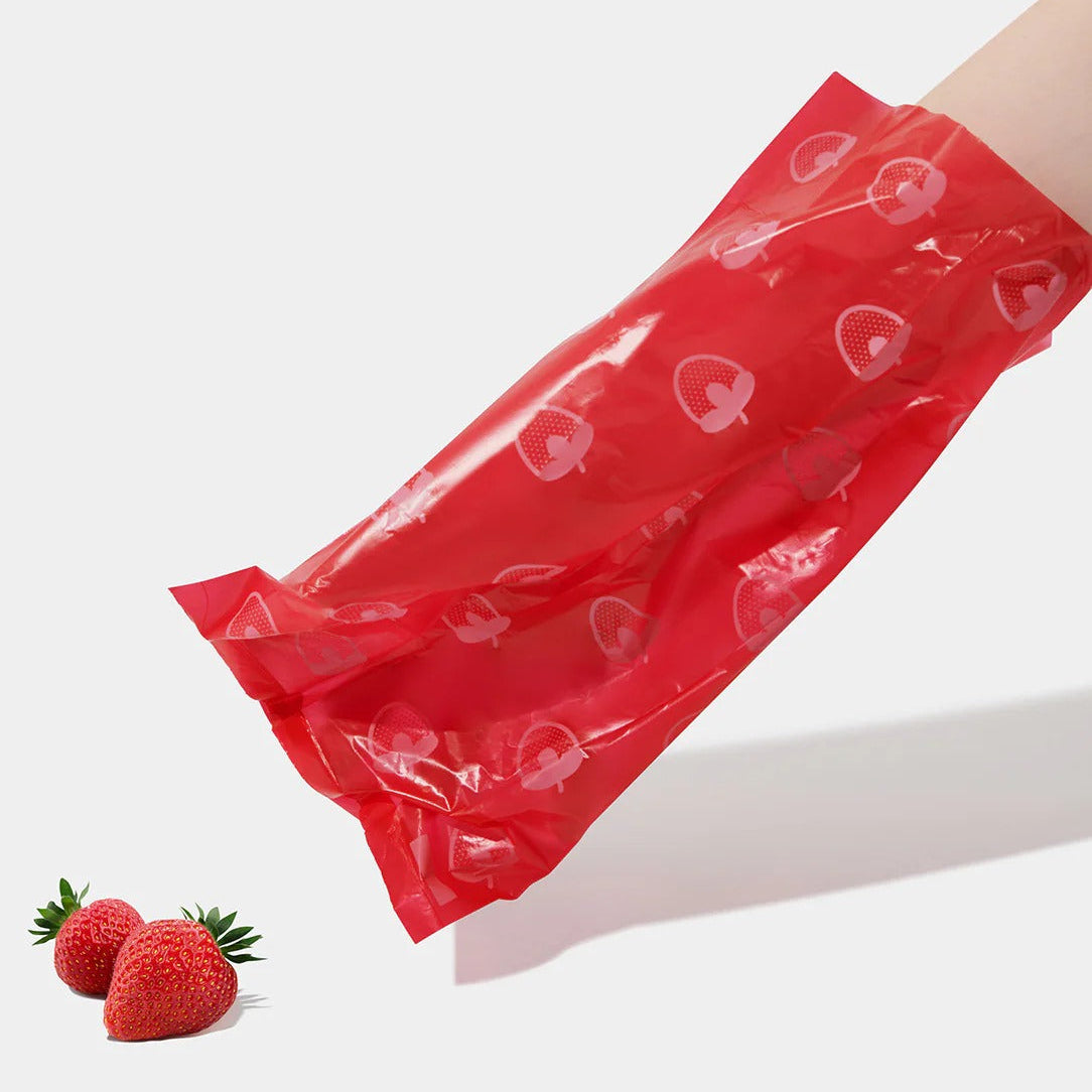 Strawberry Poop Bags & Dispenser