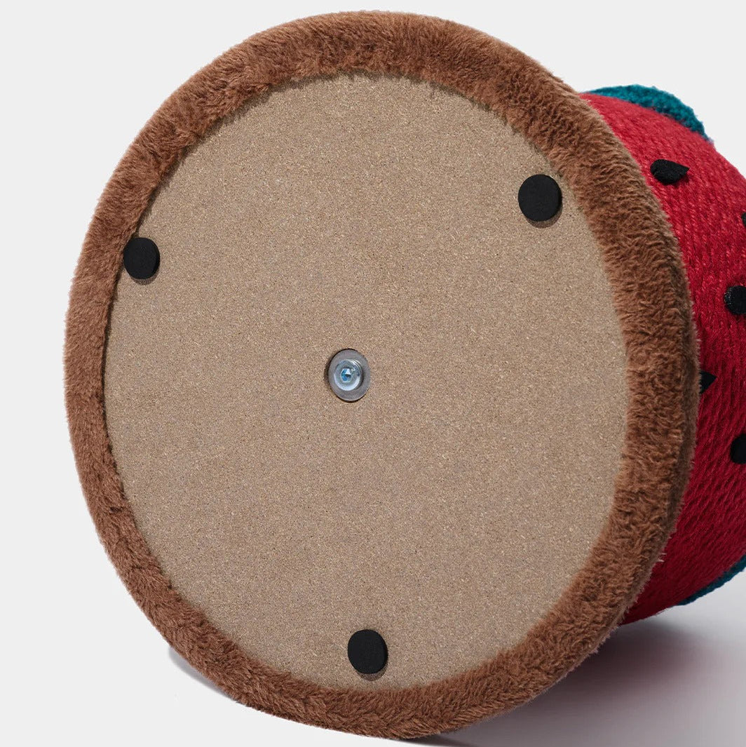 Strawberry Cat Scratching Ball