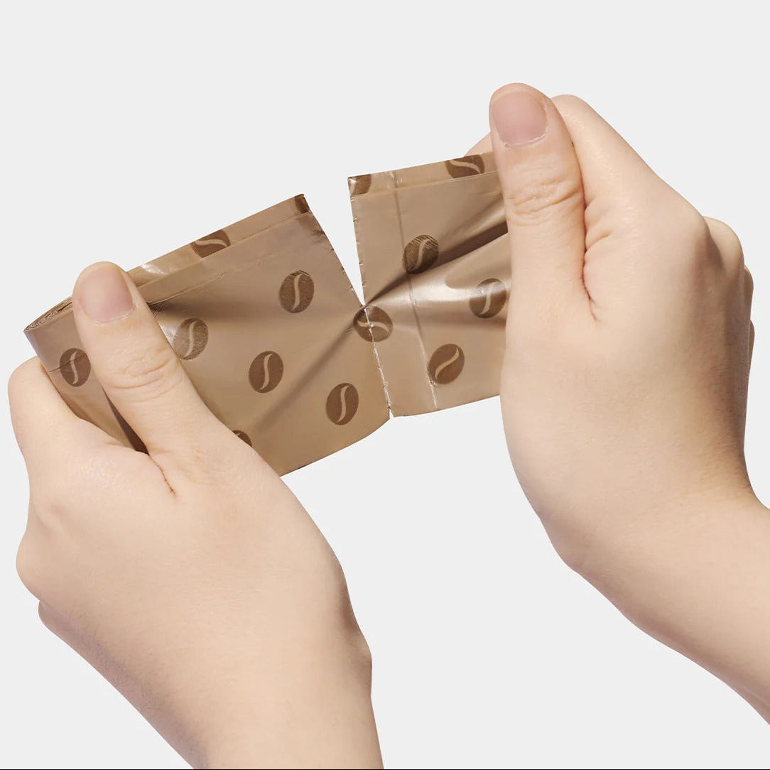 Coffee Poop Bags & Dispenser