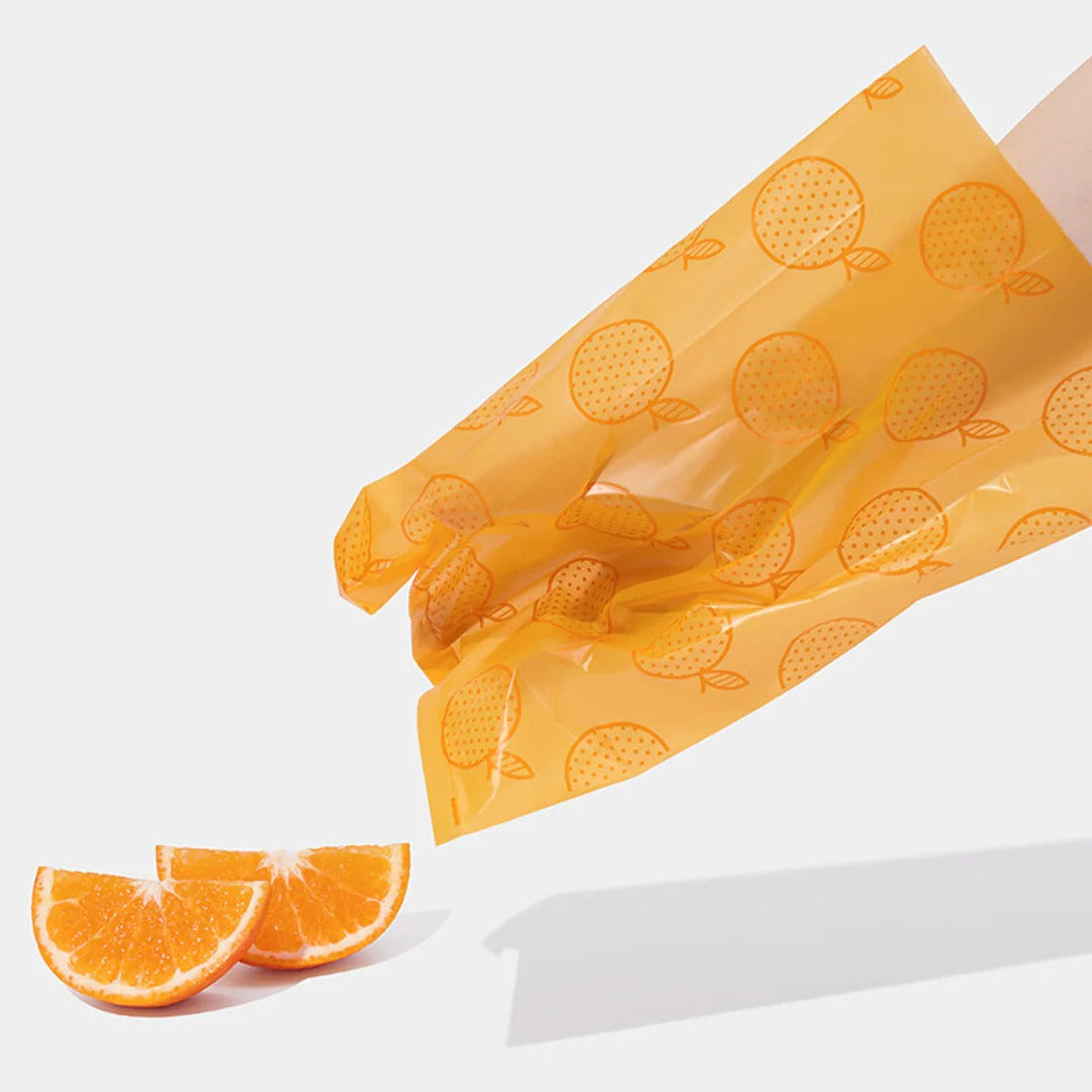 Tangerine Poop Bag & Dispenser