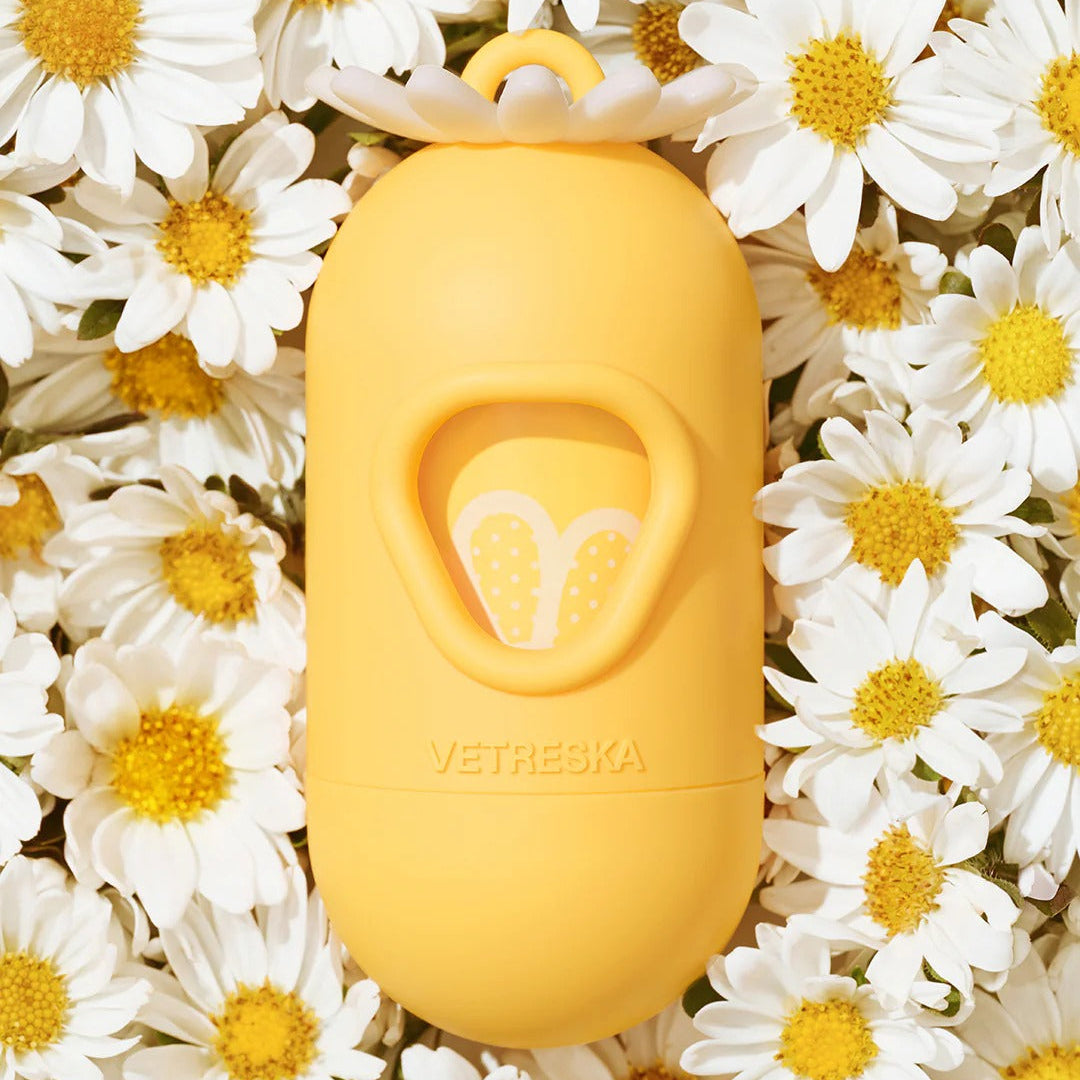 Daisy Poop Bags & Dispenser