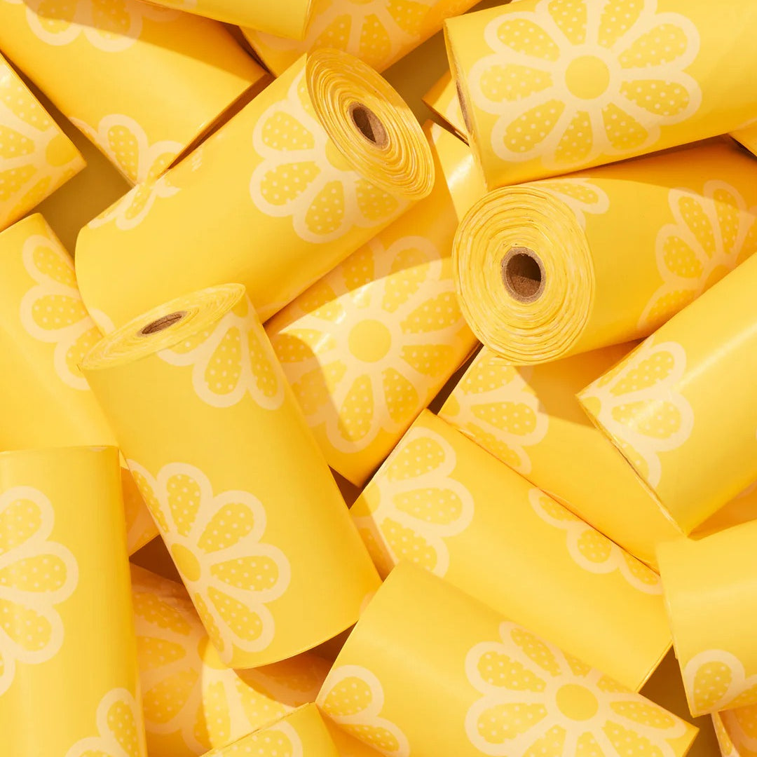 Daisy Poop Bags & Dispenser