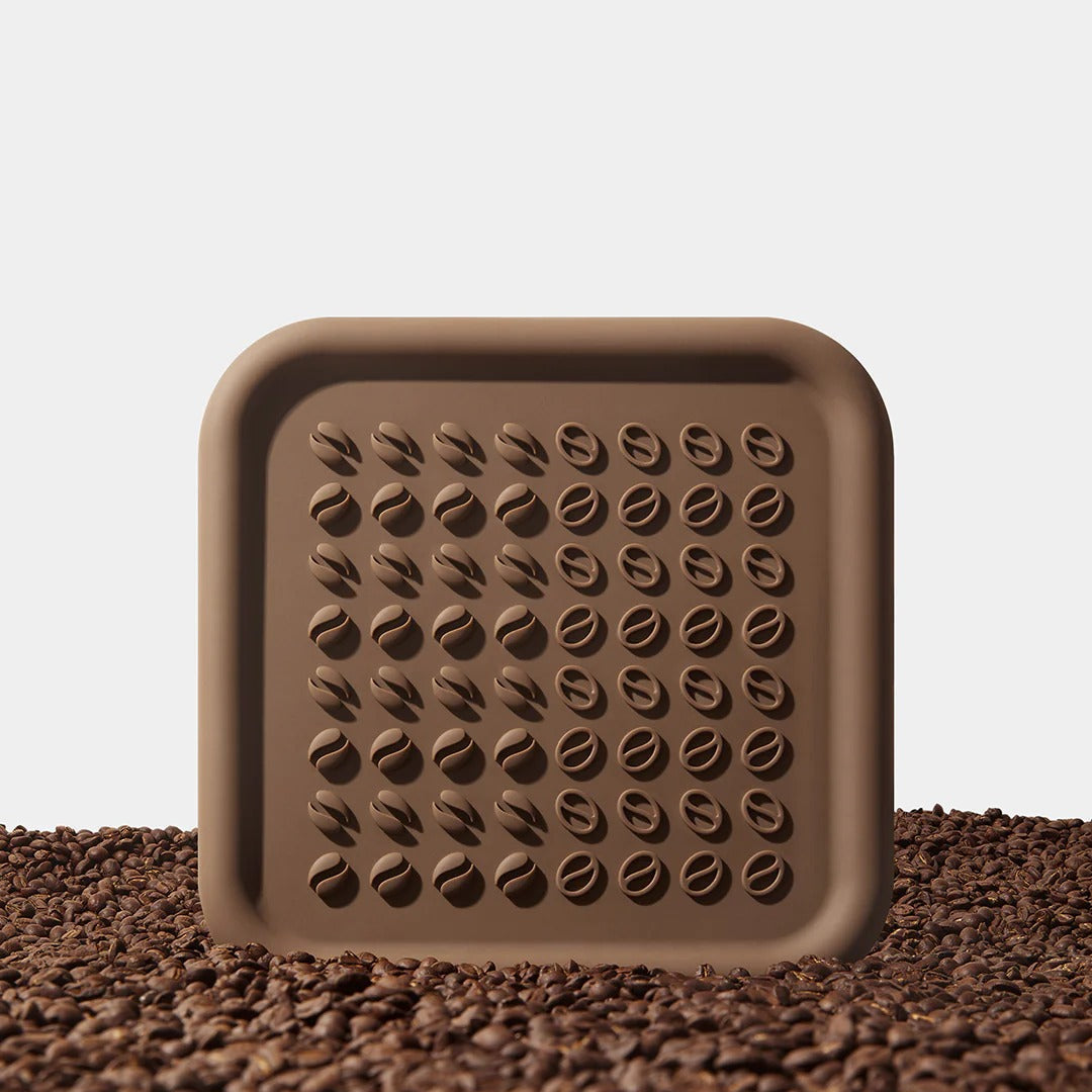 Coffee Silicone Pet Licking Mat